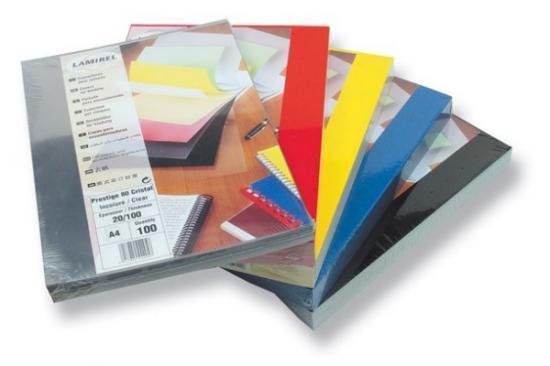 Zadní strana - lesklá /100ks žlutá A4/250 g