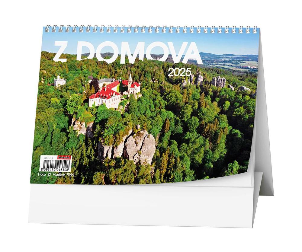 Baloušek Tisk kalendář stolní žánr. týd. Z domova