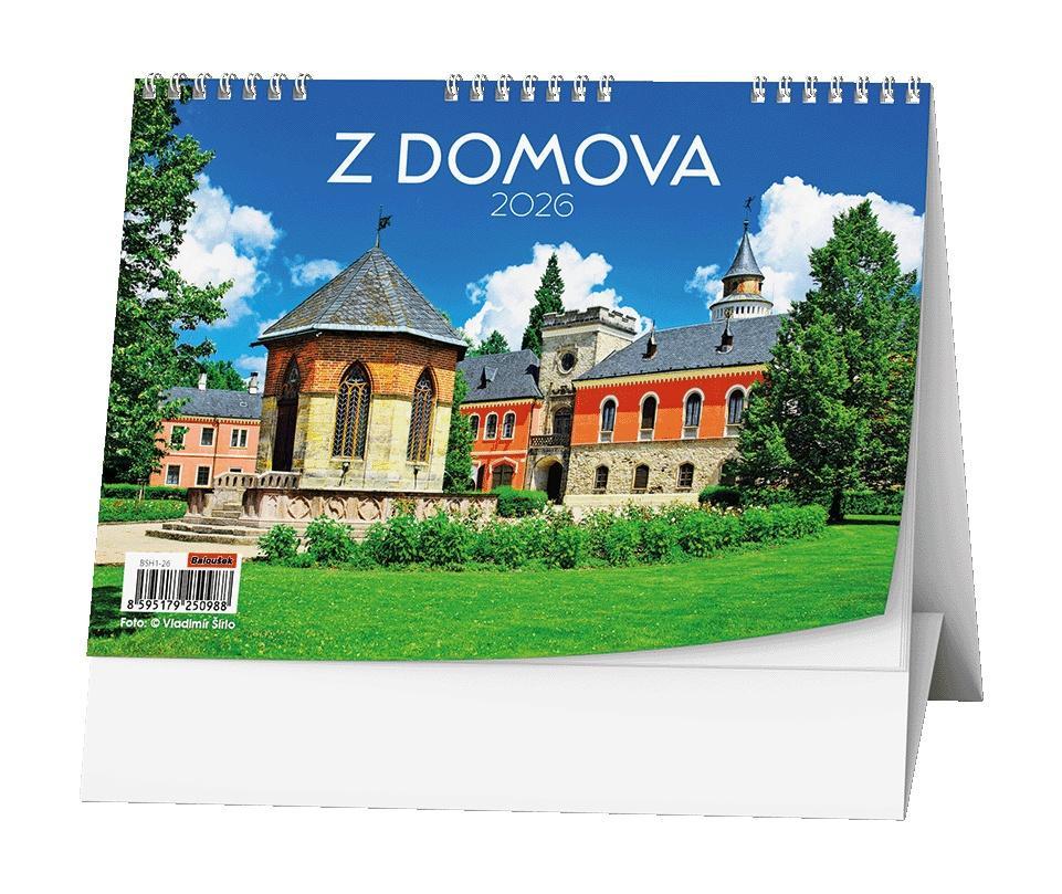 Baloušek Tisk kalendář stolní žánr. týd. Z domova
