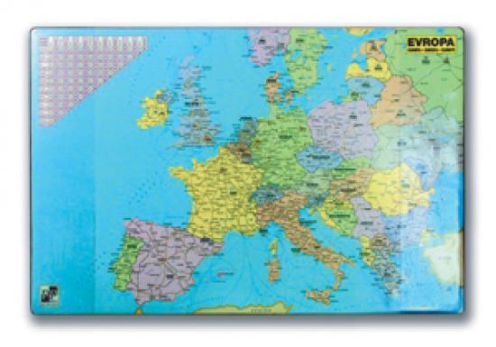 KARTON P+P podložka na stůl A2 mapa Evropy