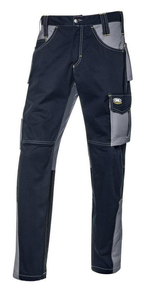 Kalhoty FUSION SUMMER, do pasu, tm. modré/šedé vel. 52