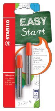 STABILO tuhy EASYStart 1,4 HB/2x6 blistr