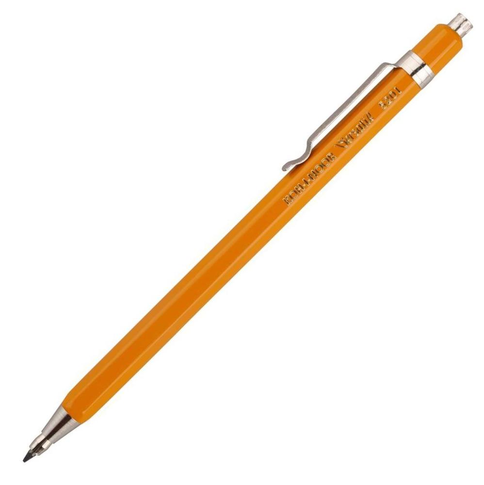 Koh-i-noor tužka mechanická 5201 celokovová s kovovým klipem