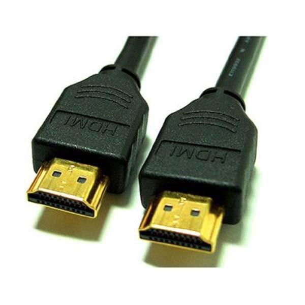 Kabel HDMI M- HDMI M, High Speed, zlacené konektory 5m, černý