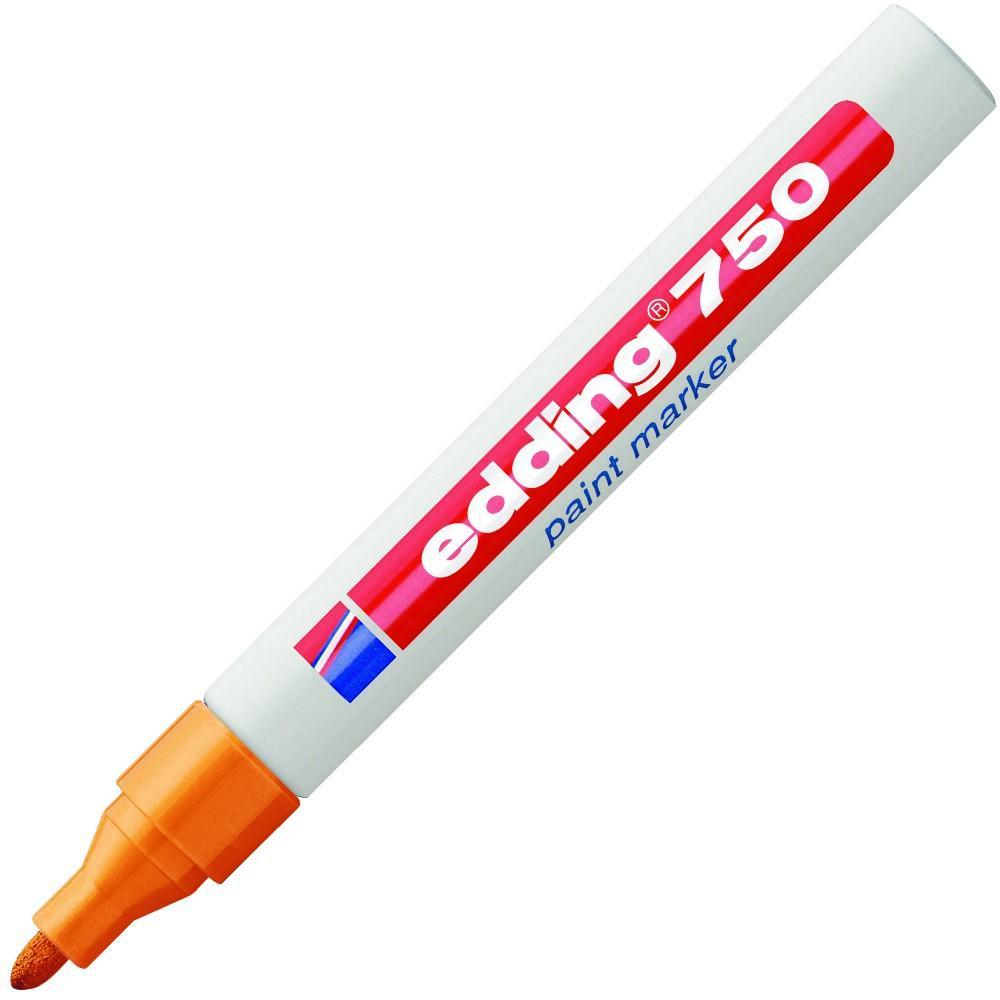 Edding značkovač 750 lakový oranžový