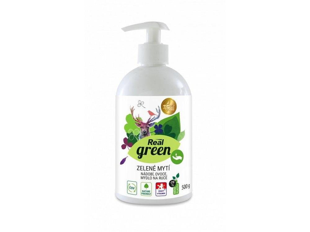 Real Green Clean 2v1 nádobí a ruce 500g
