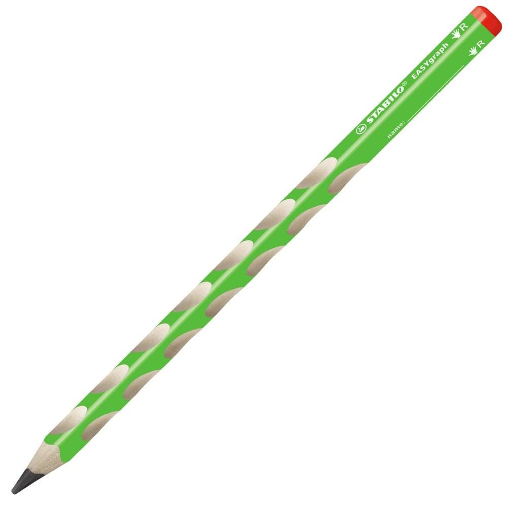 Stabilo tužka grafitová EASYgraph silná pro praváky zelená