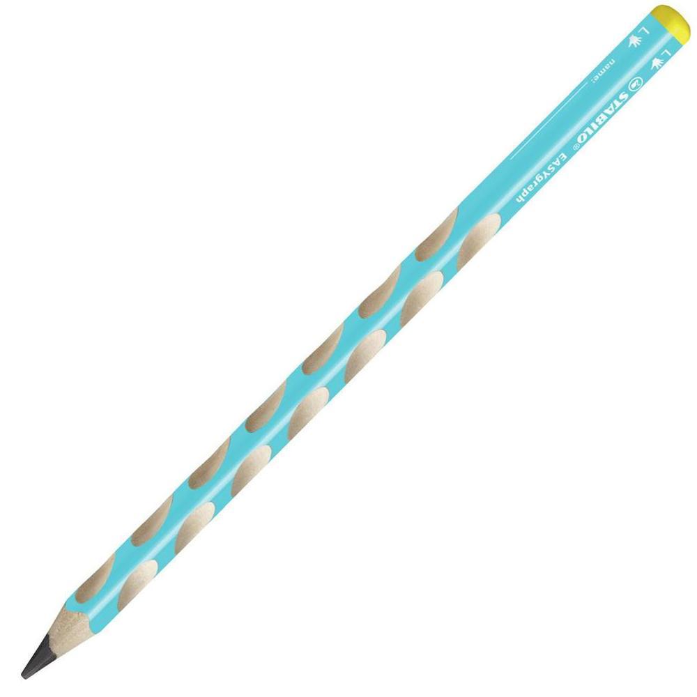 Tužka grafitová STABILO EASYgraph silná pro leváky modrá