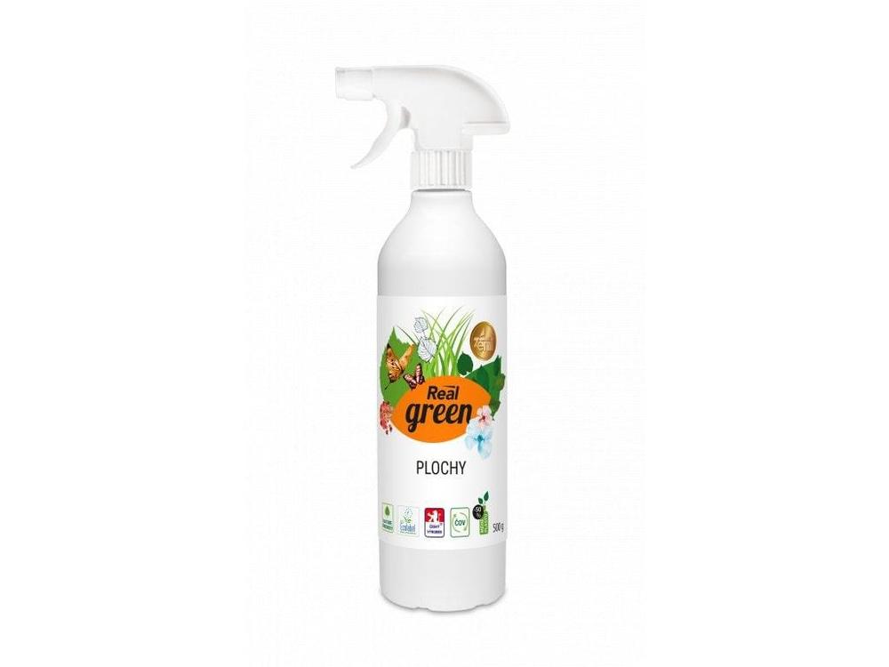 Real Green Clean plochy s rozprašovačem 500g
