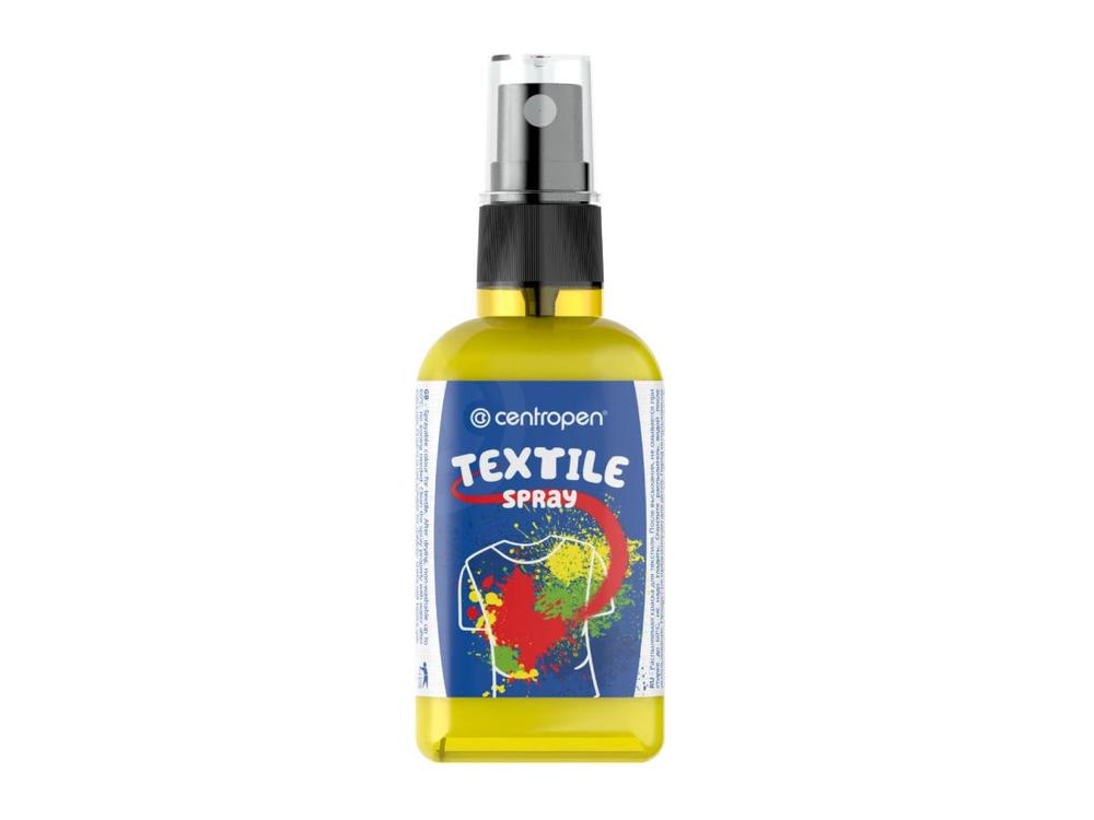Centropen barva na textil 1139 sprej 110 ml žlutá