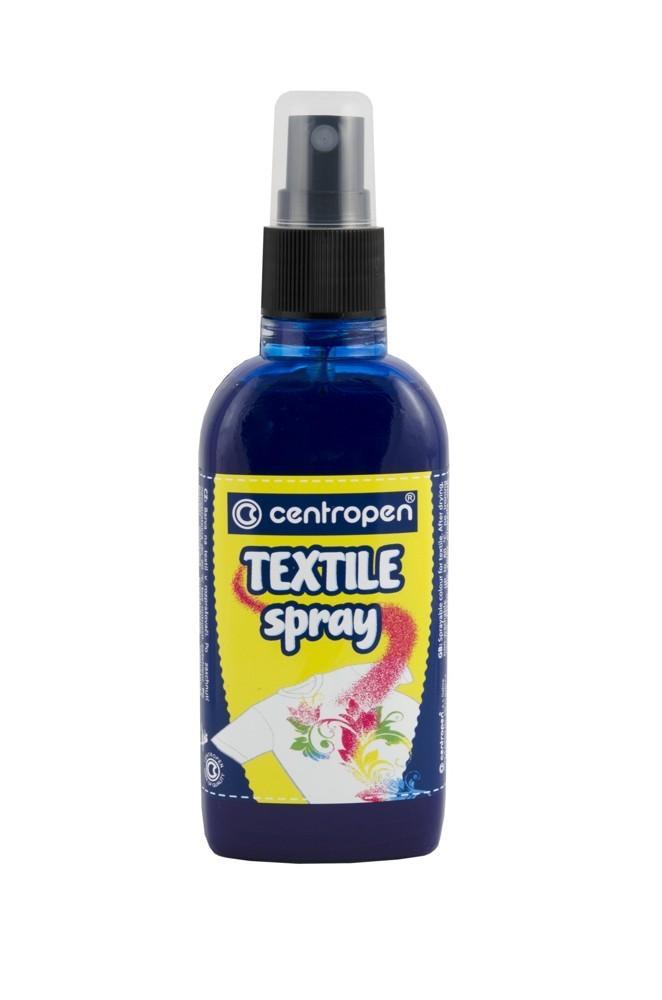 Centropen barva na textil 1139 sprej 110 ml modrá