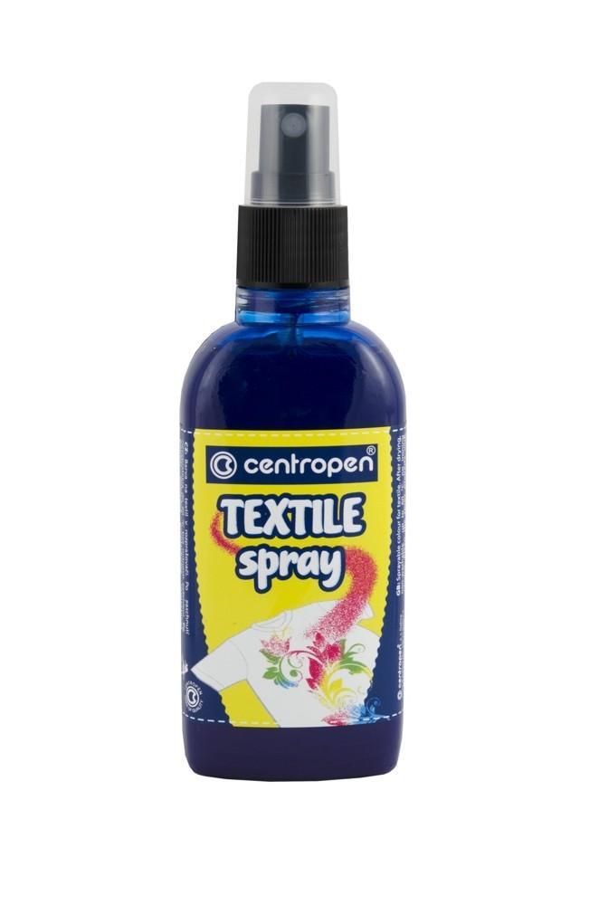 Centropen barva na textil 1139 sprej 110 ml modrá