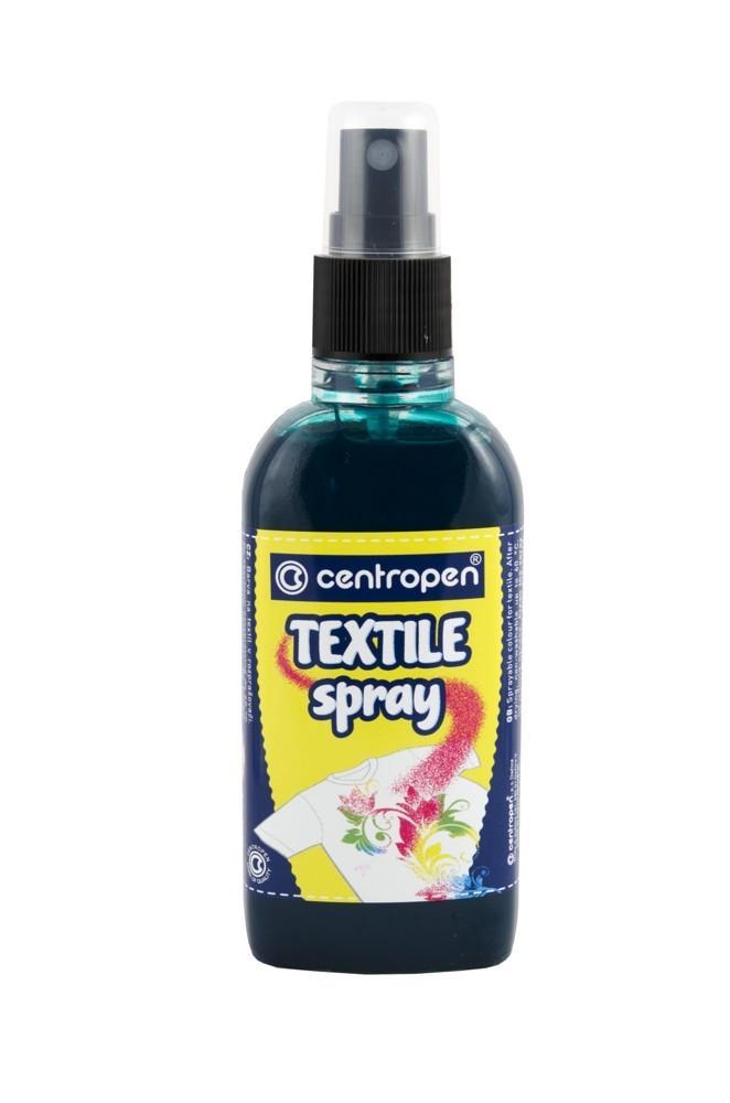 Centropen barva na textil 1139 sprej 110 ml zelená