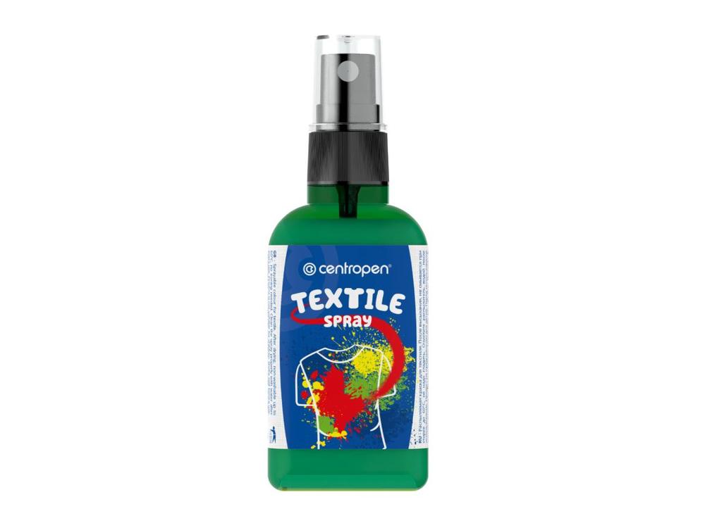 Centropen barva na textil 1139 sprej 110 ml zelená