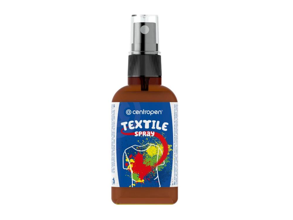 Centropen barva na textil 1139 sprej 110 ml hnědá