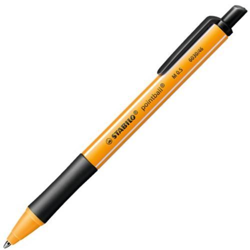 Pero kuličkové STABILO pointball černé