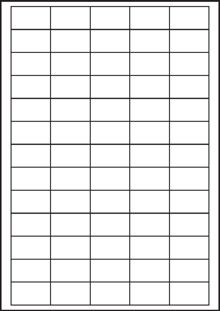 Etikety PRINT 38 x 21,2 bílé