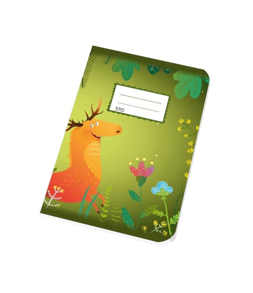 PAPÍRNY BRNO sešit bezdřevý 5110 - A5 čtverečkovaný, 10 listů