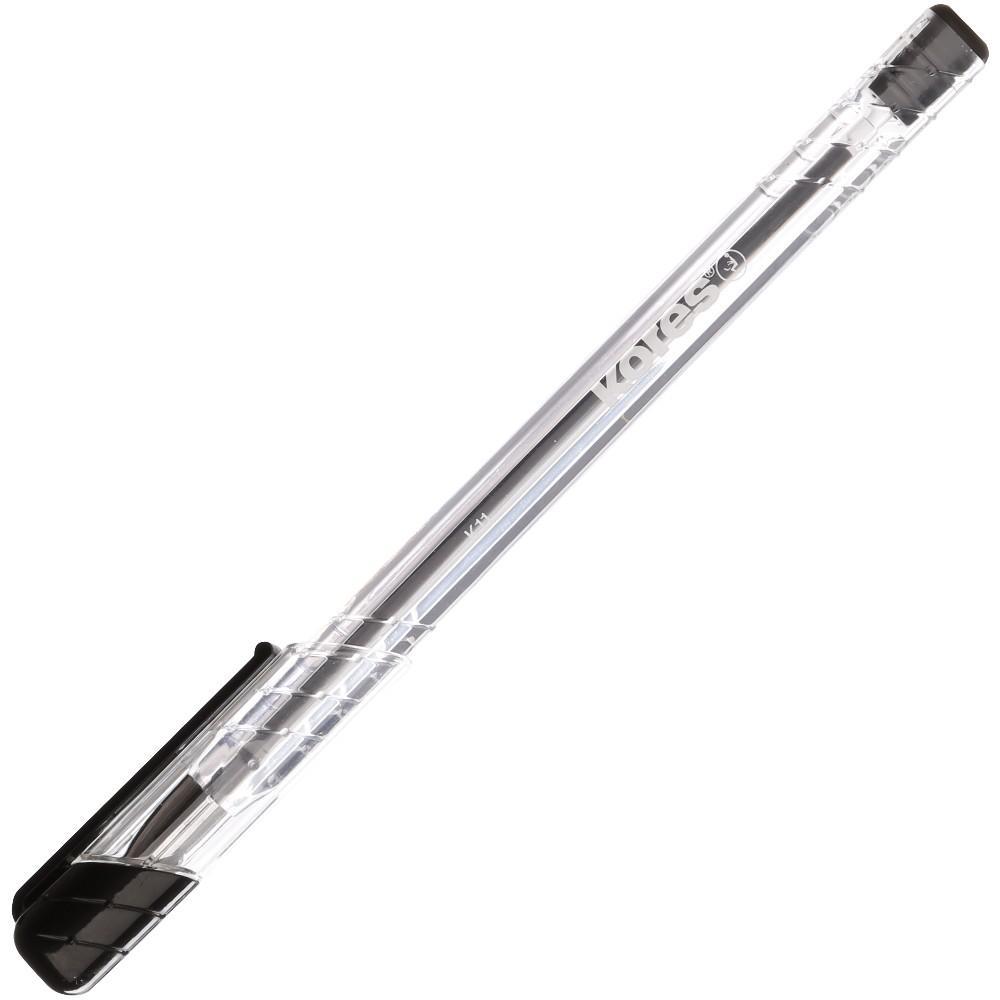 Kores pero kuličkové K11 trojhranné 1 mm, černé