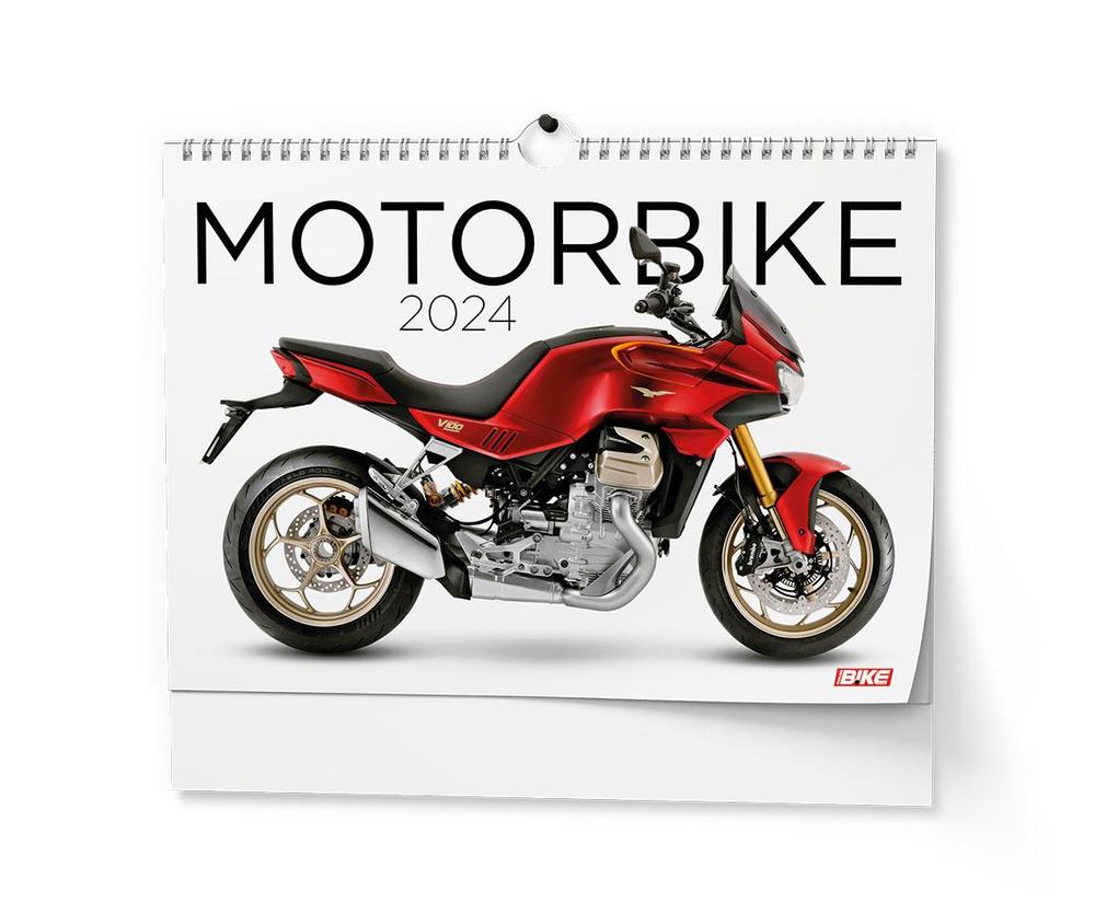 Baloušek Tisk kalendář nástěnný A3 Motorbike - na šířku