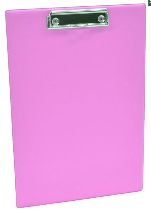KARTON P+P podložka na psaní s klipem A4 růžová
