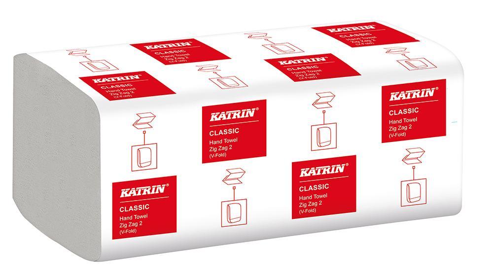 Katrin ručník ZZ Classic 2-vrstvý 23 x 23 cm 150 ks bílý / 20 bal.