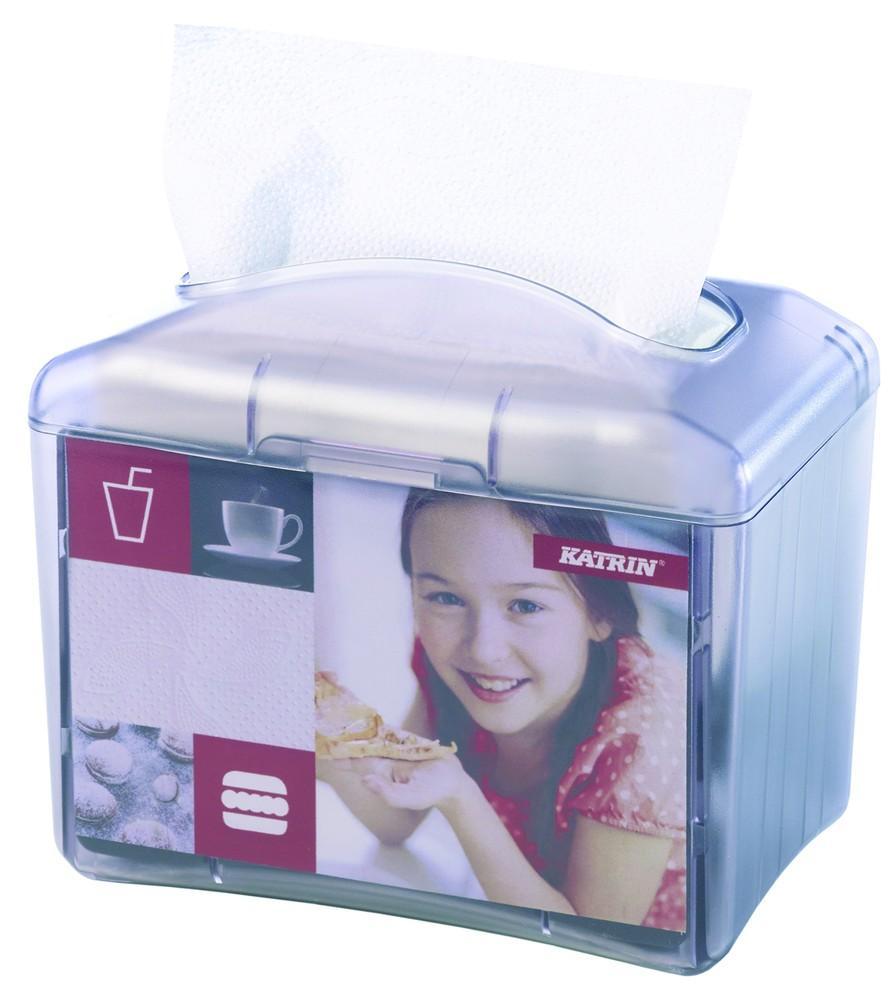 Katrin zásobník na skládané papírové ubrousky Resta bílý