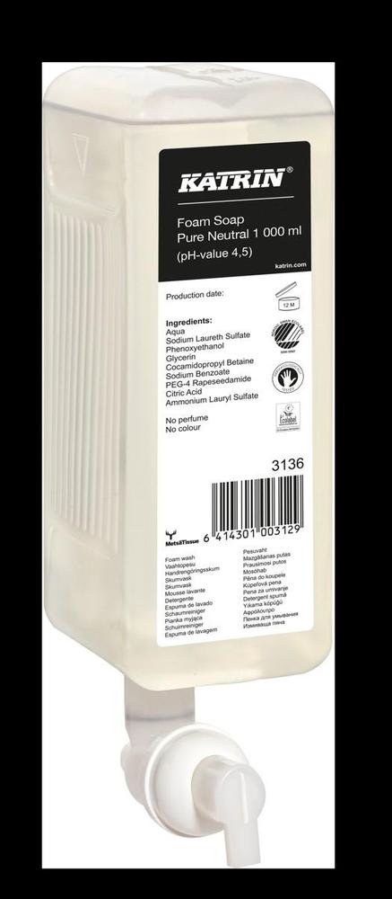 Katrin mýdlo pěnové Foamwash 1000 ml