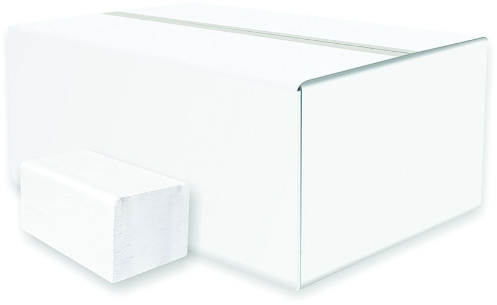 Harmony ubrousky skládané Professional 2-vrstvé bílé 200ks / 20bal.