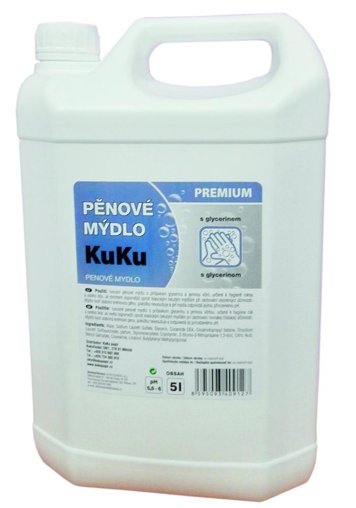 Mýdlo pěnové náplň 5L