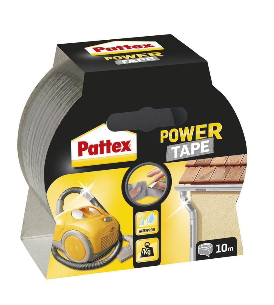 Pattex lepicí páska Power Tape 50 mm x 10 m - stříbrná