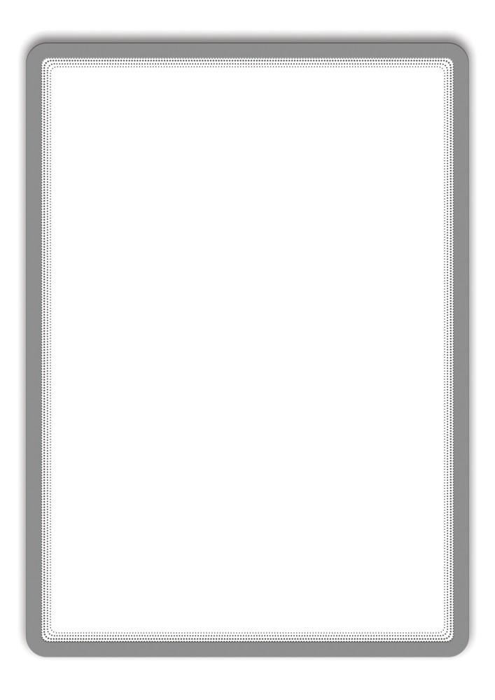 Djois - kapsy samolepicí Magneto A3 / 2 ks černé