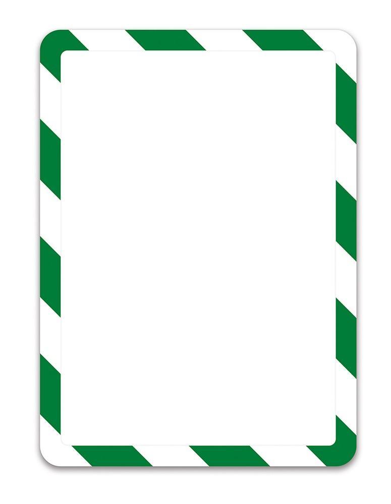 Tarifold - kapsy samolepicí Magneto bezpečnostní A4 / 2 ks zeleno-bílé