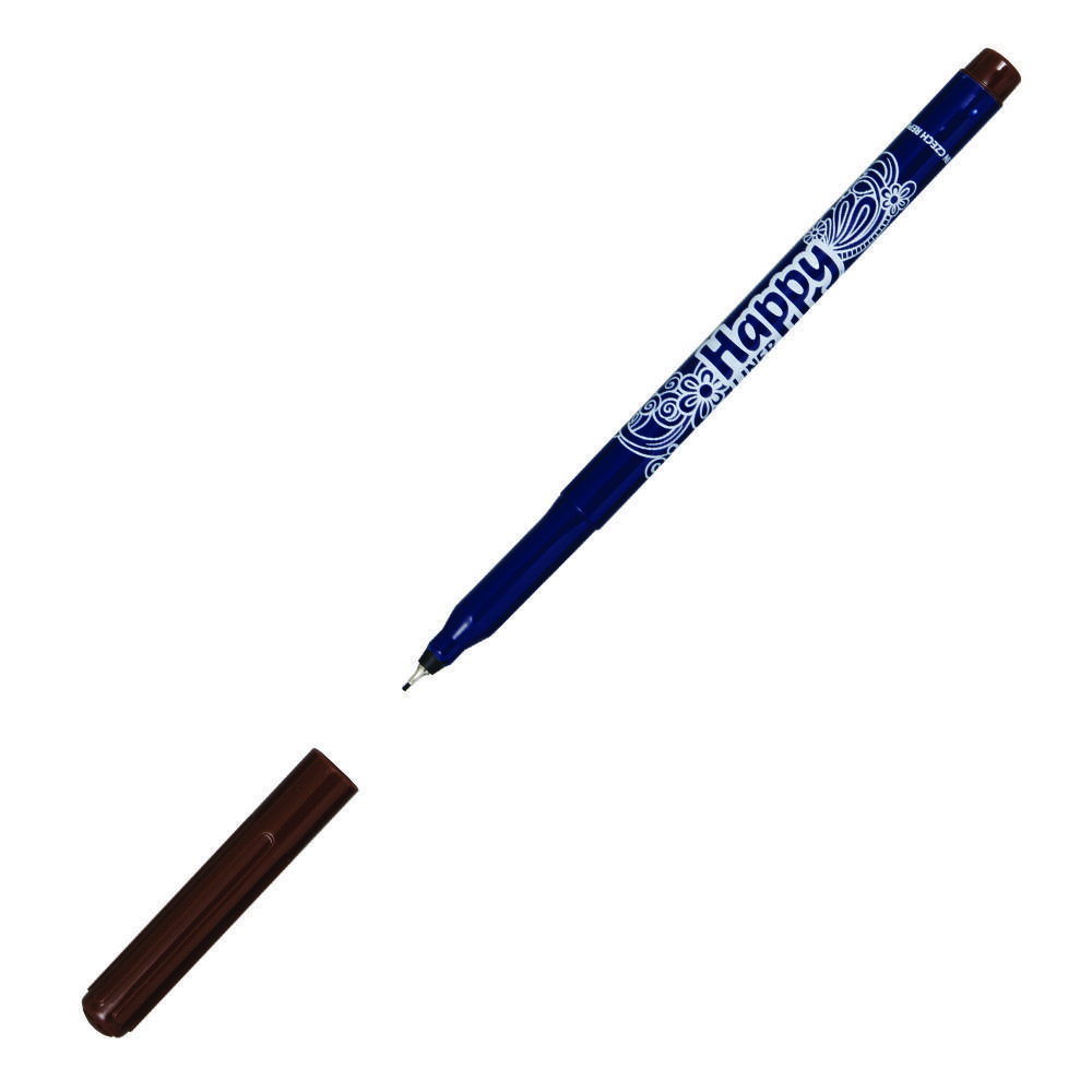 Centropen popisovač 2521 Happy Liner 0,3 mm hnědý