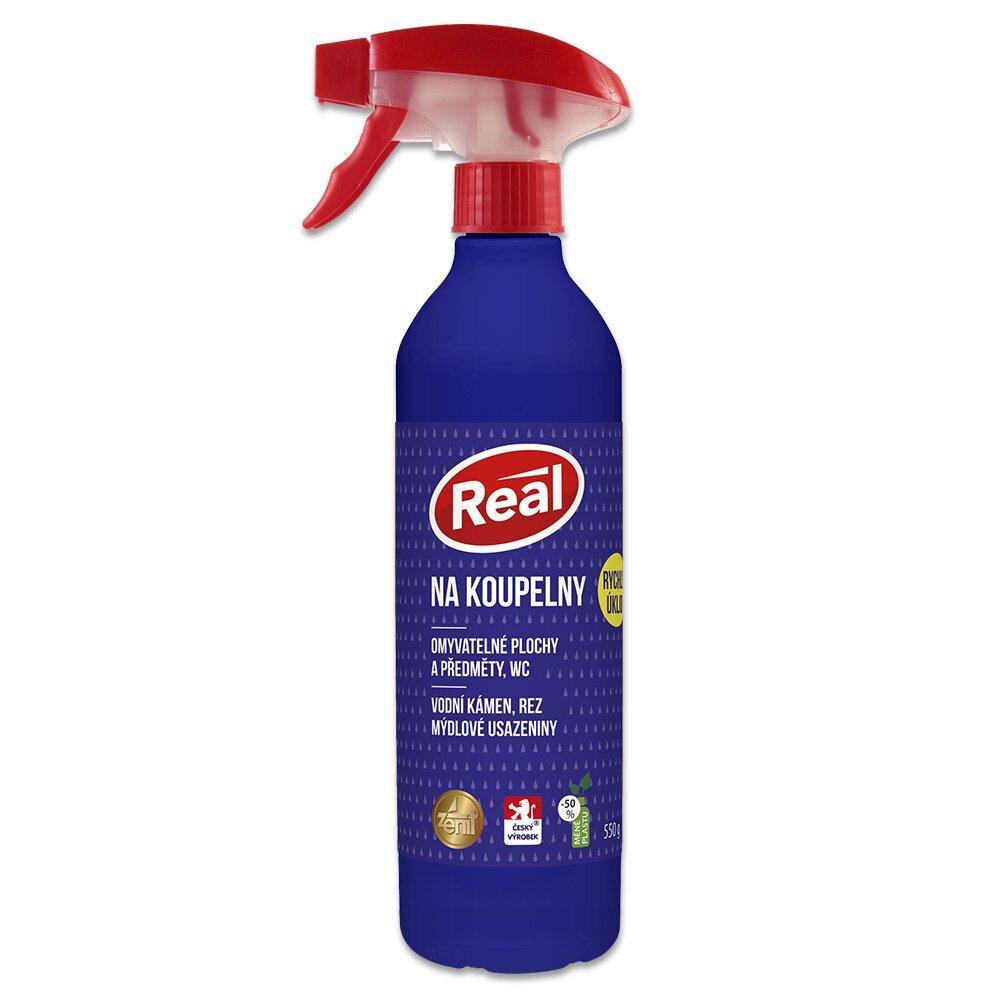Real čistič koupelen s pumpičkou 550 g