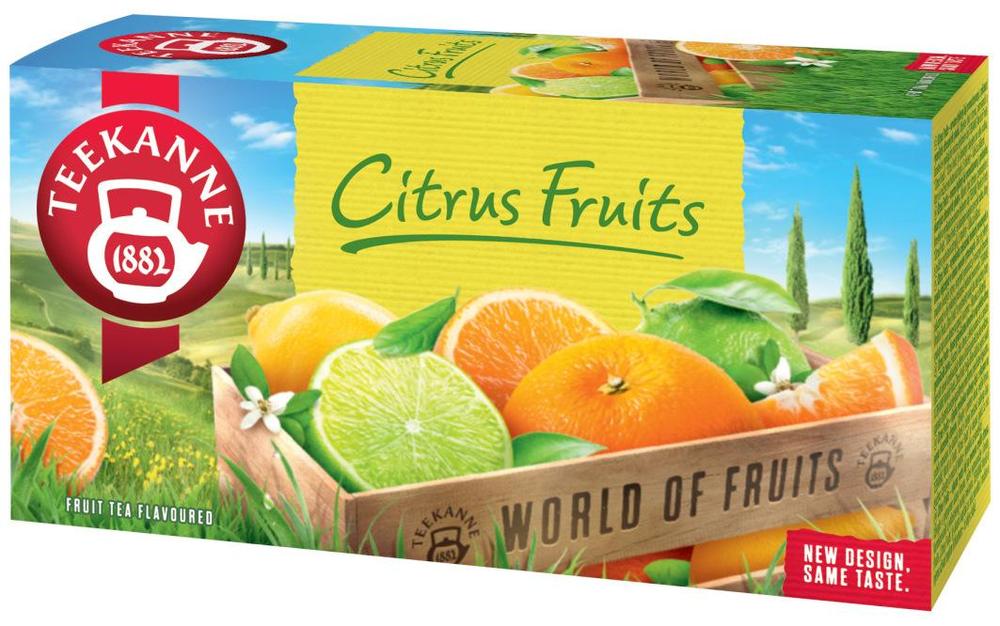 Ovocný čaj Teekanne Citrus Fruits / 20 sáčků