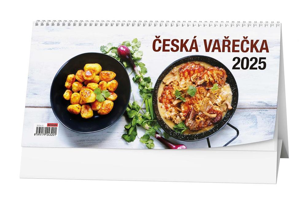 Baloušek Tisk kalendář stolní žánr. 14 dní Česká vařečka