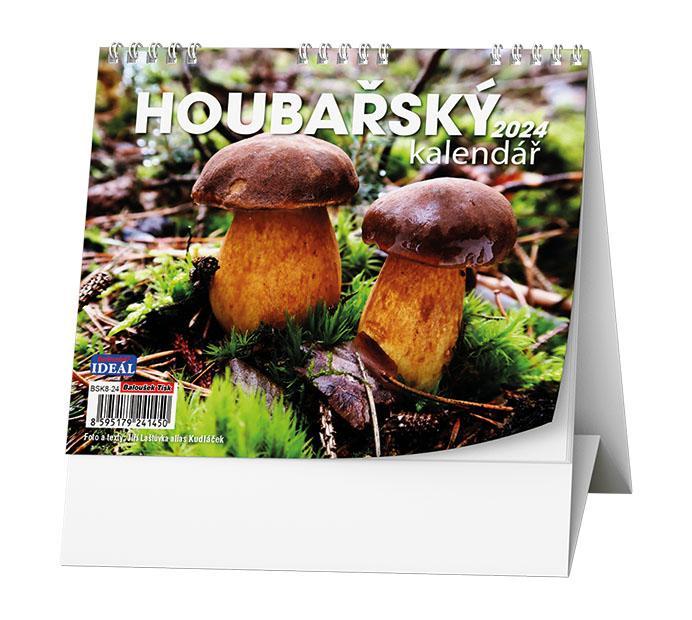 Baloušek Tisk kalendář stolní Ideál Houbařský