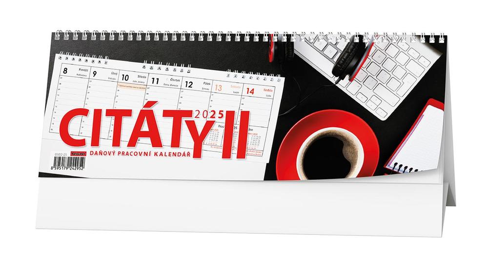 Baloušek Tisk kalendář stolní pracovní Citáty II.
