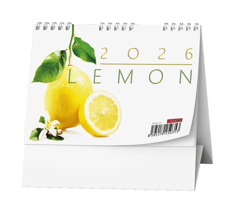 Baloušek Tisk kalendář stolní pracovní Lemon