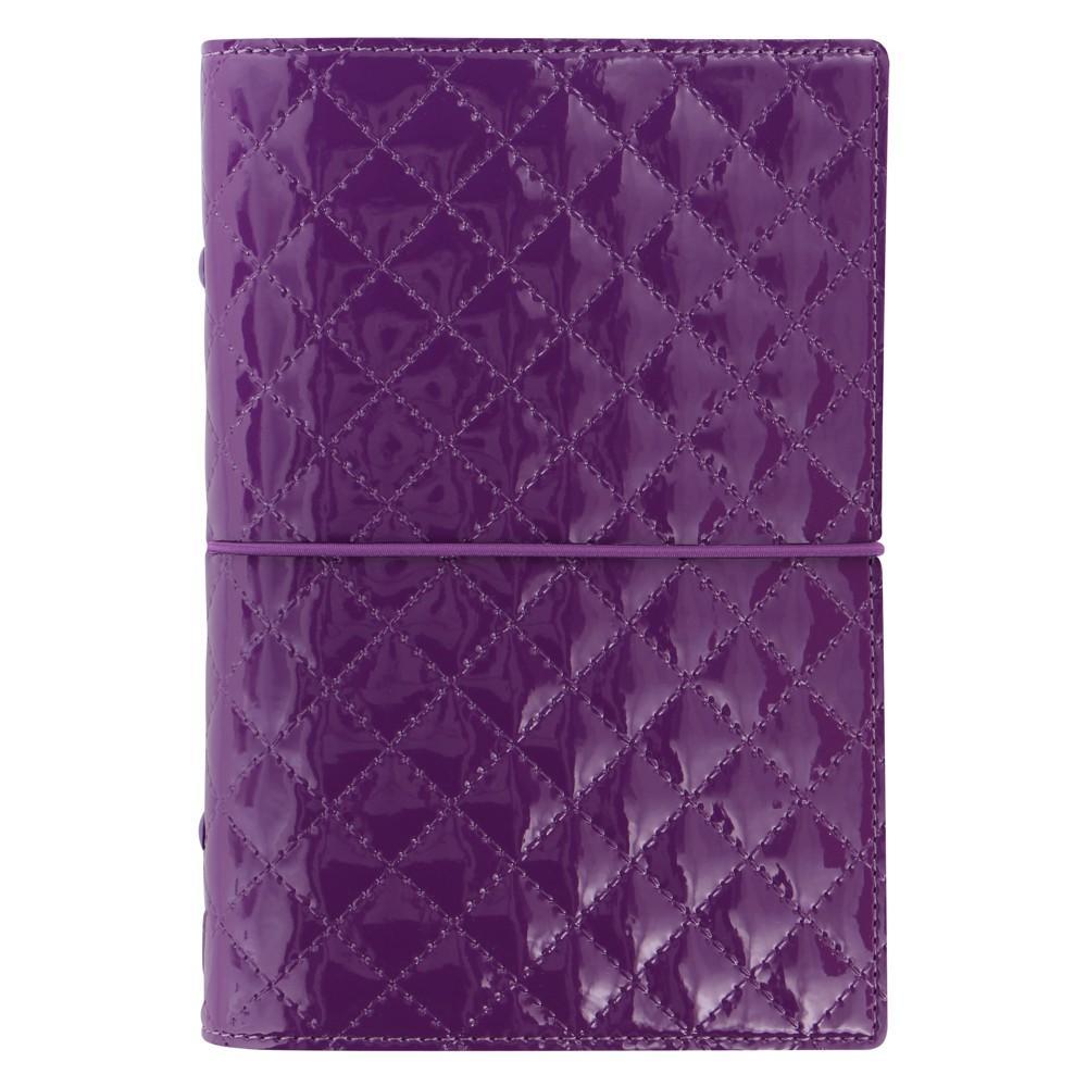 Filofax diář Domino Luxe osobní fialový