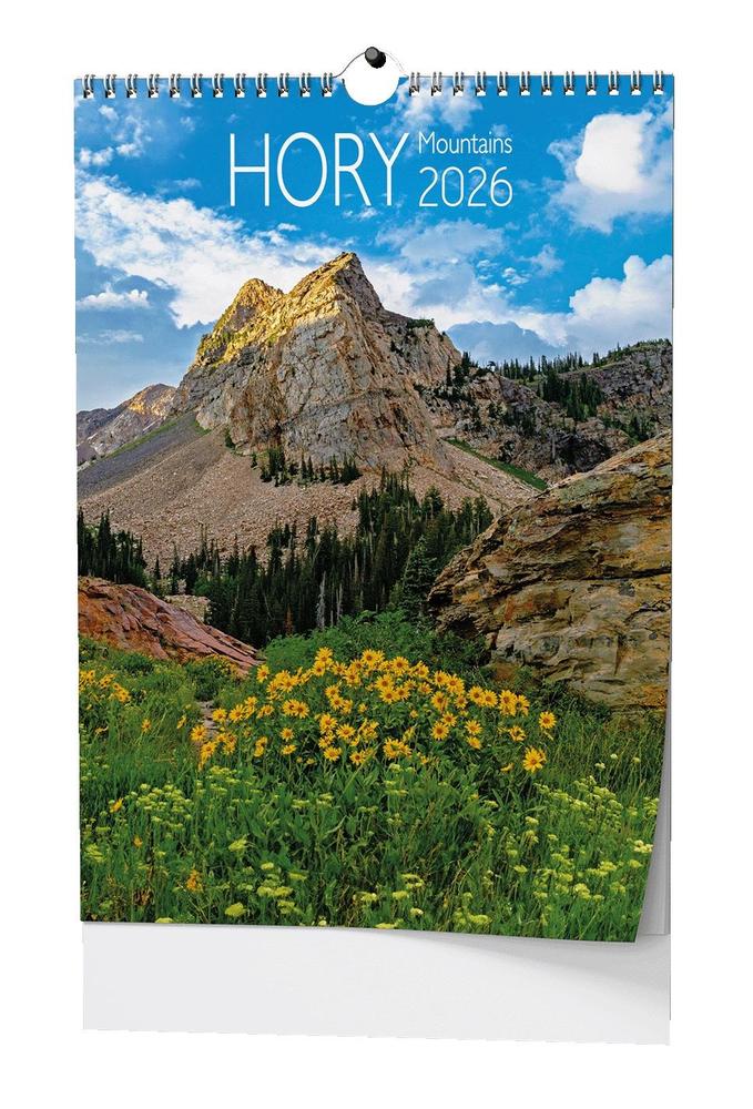 Baloušek Tisk kalendář nástěnný A3 Hory