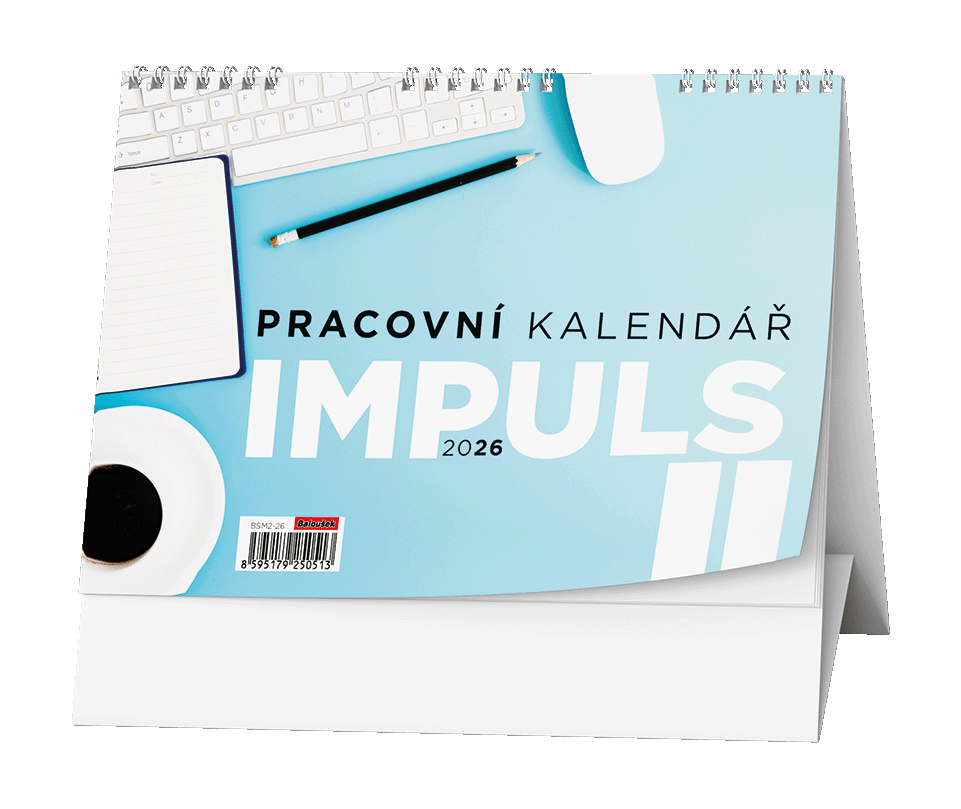 Baloušek Tisk kalendář stolní pracovní Impuls II.