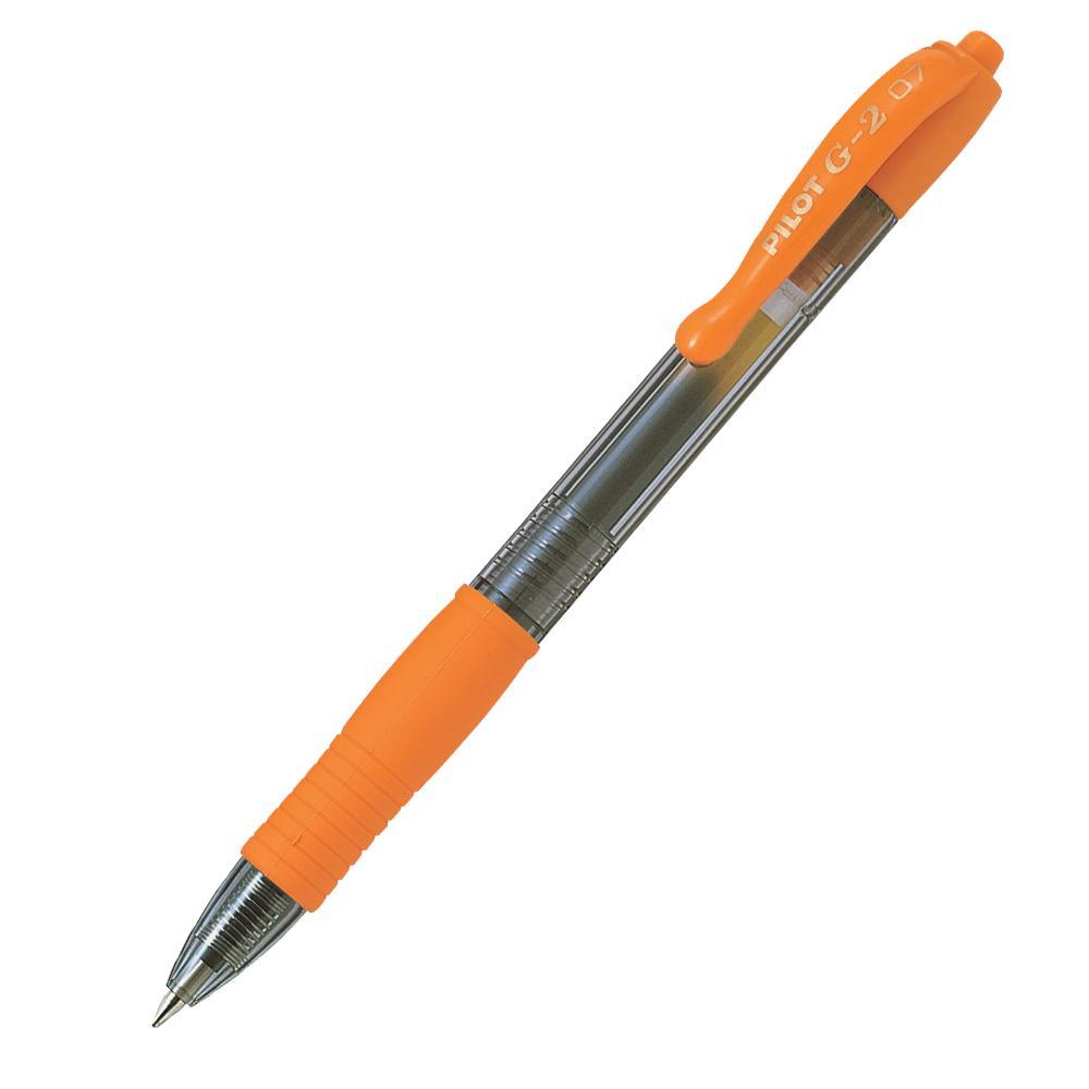 Pilot pero gelové 2605 G2 0,7 oranžové