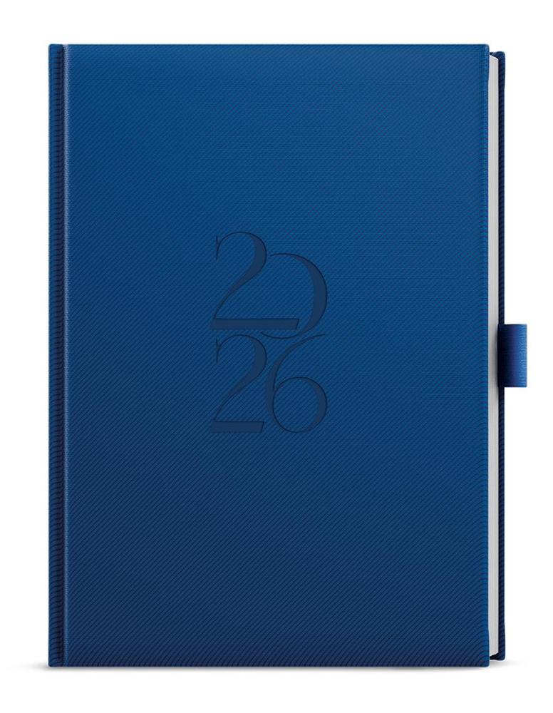 Baloušek Tisk diář týdenní Oskar Deny A5 modrý