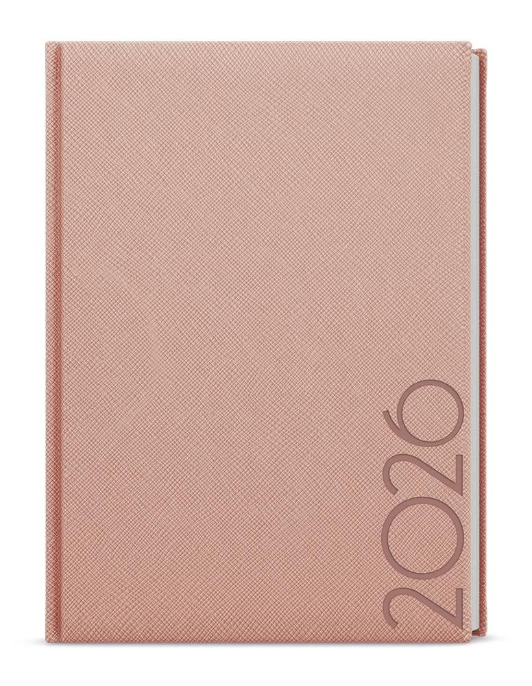 Baloušek Tisk diář týdenní Oskar Tora A5 pudrový