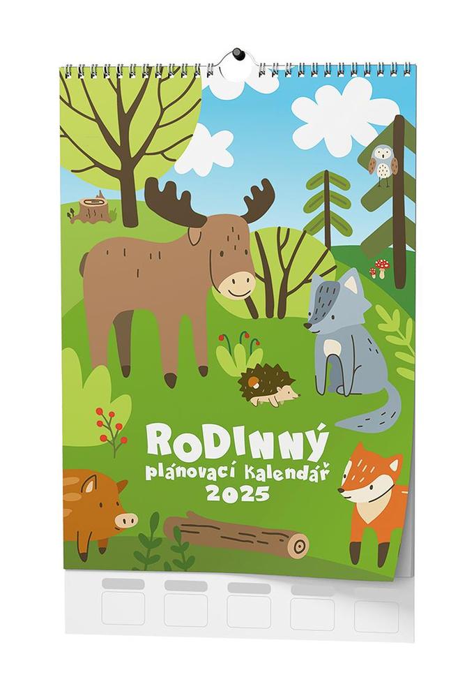 Baloušek Tisk kalendář nástěnný A3 Rodinný
