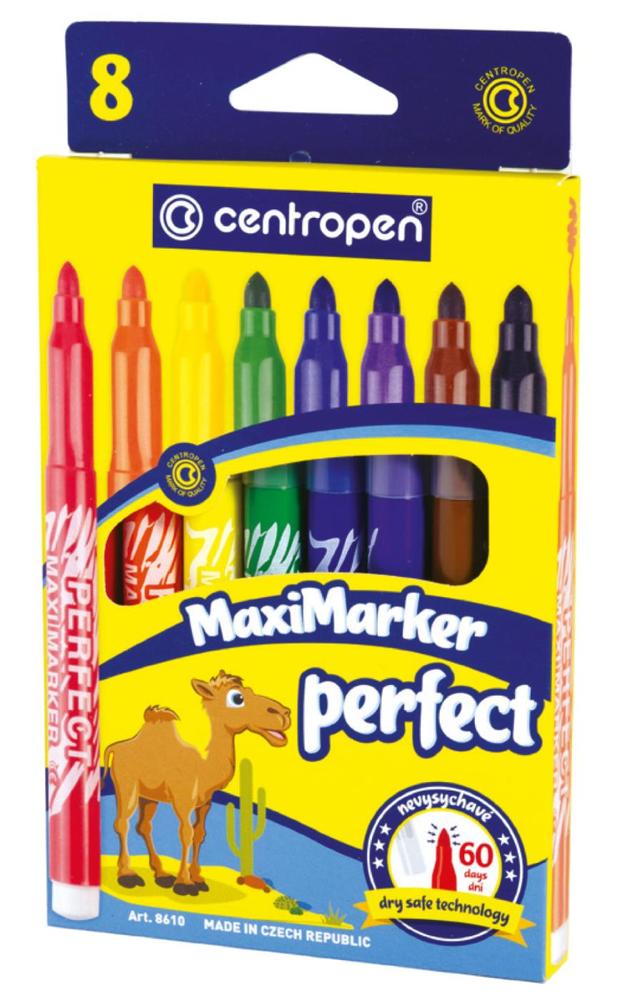 Centropen značkovač 8610/8 Maxi Perfekt nevysychavé