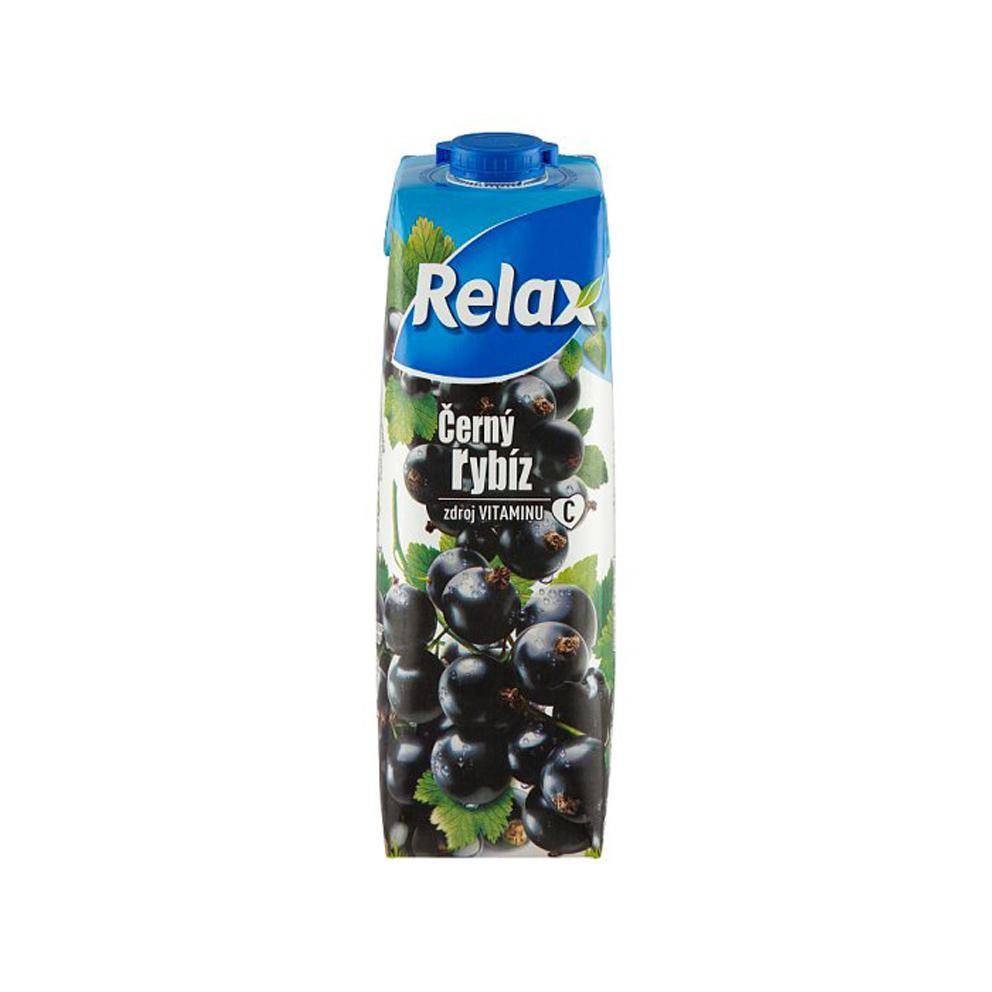 Džus Relax Klasic černý rybíz 1L
