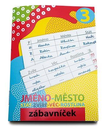 Baloušek Tisk zábavníček Jméno - město